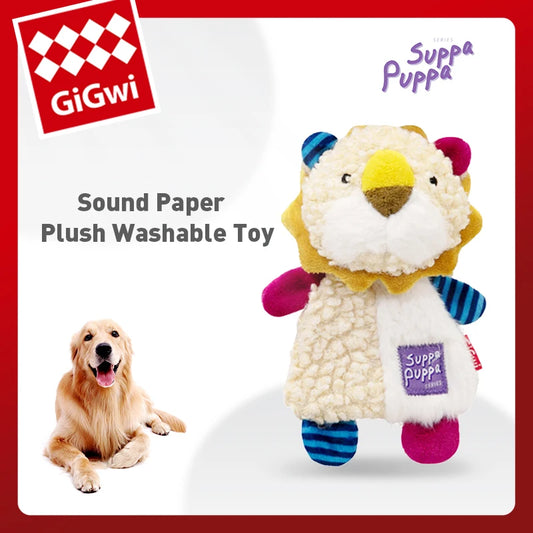 Dog Toys Sound Paper Molar Teethvarious Dogs Sounding Plush Washable Bite Resistant Toy